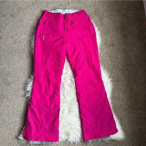 Wed’ze Women’s Bright Pink Fuschia Snow Ski Snowboarding Pants Size Small